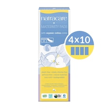Natracare Maternity Pads 4 x 10 Pack