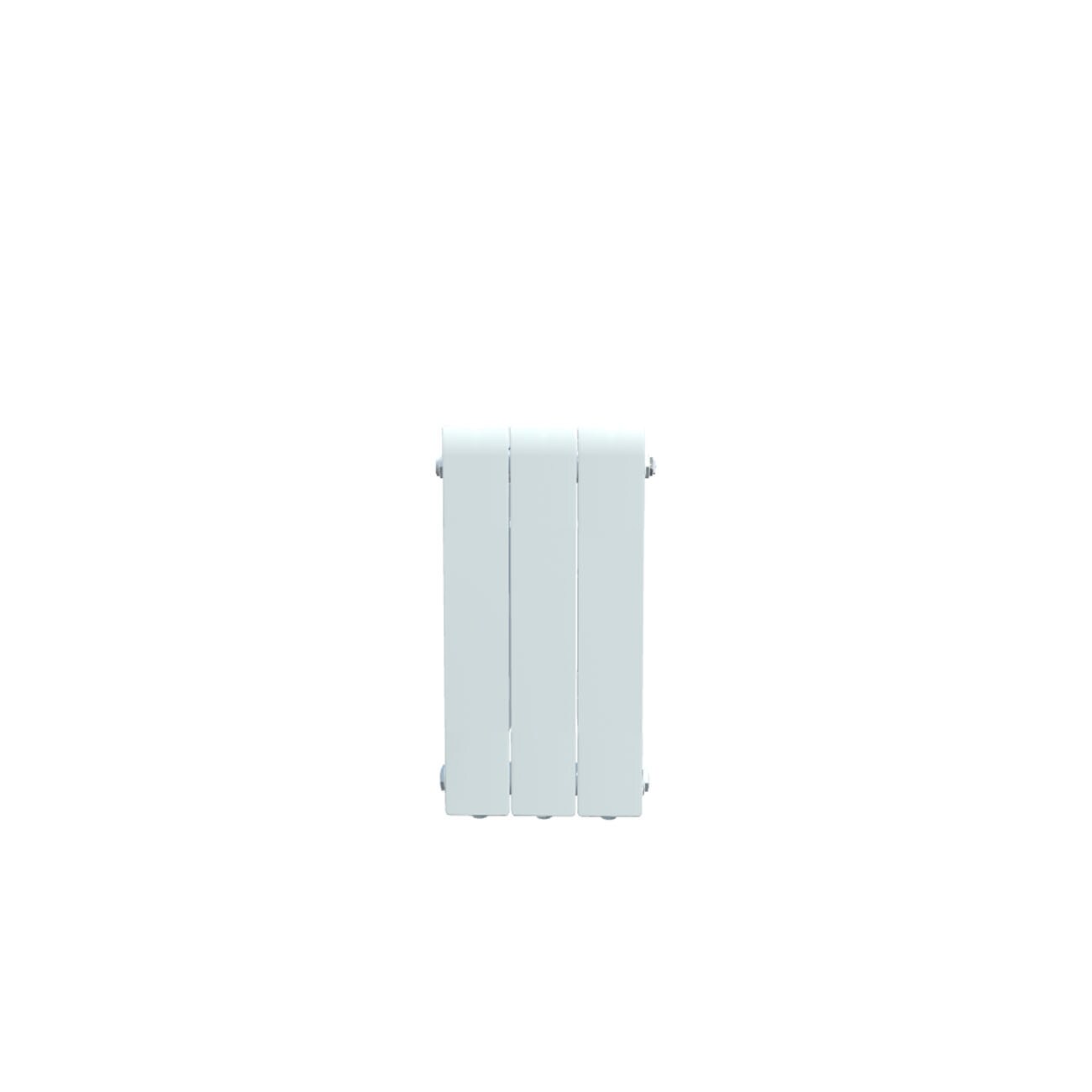 UK Radiators Formby Vertical Aluminium Designer Radiator - White 282W ...