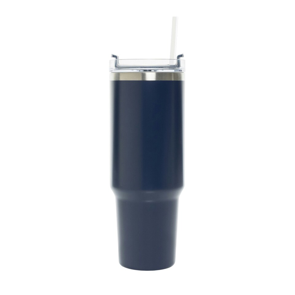 image 1 of XD Collection Peakflow Recycled Stainless Steel 1200ml Tumbler - Navy - One Size