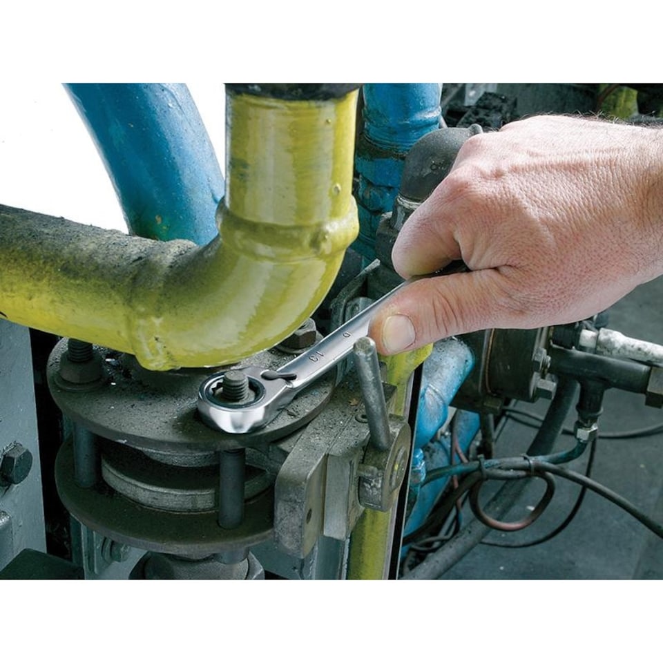 image 1 of Expert Ratcheting Spanner | Multi | Multi Colour | 10mm | 1