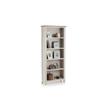Classic Elephant Grey Tall Bookcase | Brown | Brown