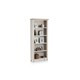 image 1 of Classic Elephant Grey Tall Bookcase | Brown | Brown