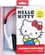 image 2 of Hello Kitty Kid's Wired Headphones with Ears | White