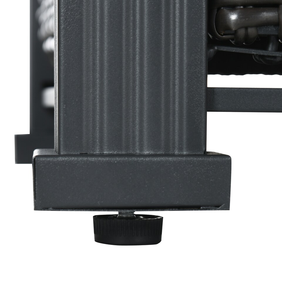 image 1 of Outsunny Outdoor PE Rattan Gas Fire Pit Table, Patio Square Propane Heater with Marble Desktop, Rain Cover, Glass Windscreen, and Glass Stones, 50,000 BTU, Black