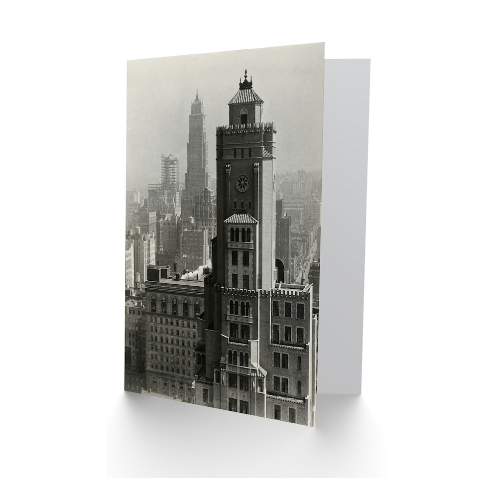 image 1 of Alfred Stieglitz Art Card New York City Cityscape Photograph