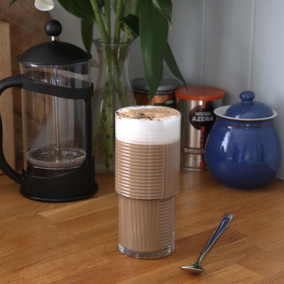 image 1 of LAV 12pc Helen Stacking Highball Glasses & Tumblers Set