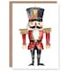 image 1 of Nutcracker Soldier Doll Toy Illustration Blank For Him Or Her Art Xmas Festive Christmas Card