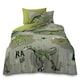 image 1 of VELVETIO Kids Roar Dinosaur Duvet Cover Set Printed Beddings Multi | Single