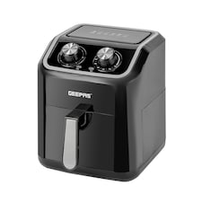 GEEPAS Vortex 5L Manual Air Fryer, 1600W