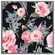 image 4 of Watercolour painting of flowers (Picutre Frame) White | M