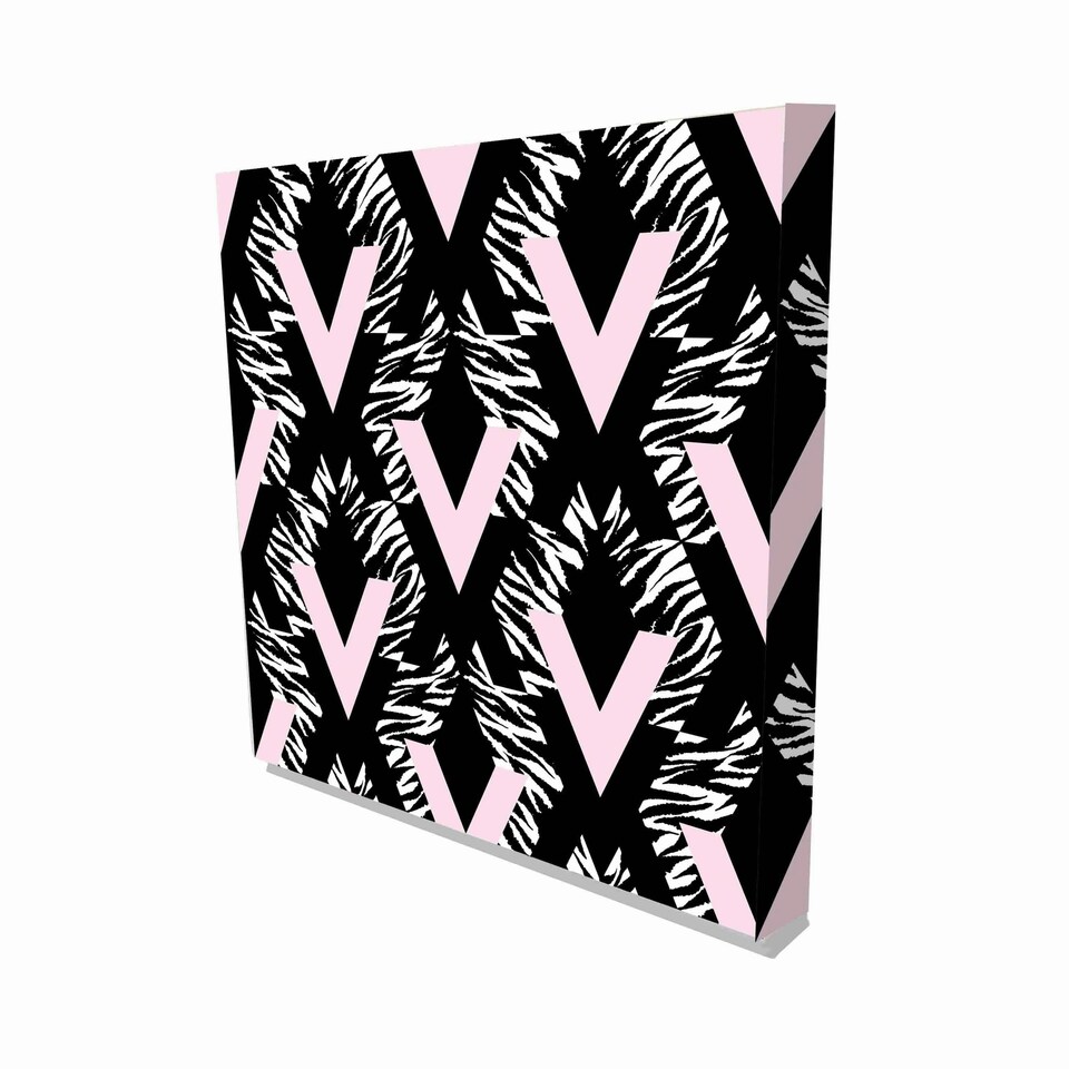 image 1 of Trendy doodle grunge (Canvas Print) 30cm x 30cm