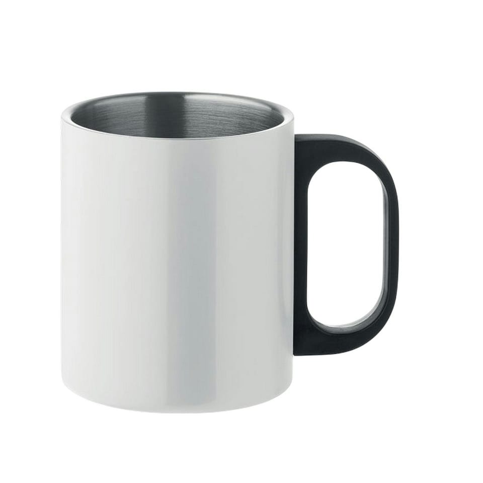 image 1 of MidOcean Taniss Double Wall 300ml Mug - White - One Size
