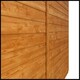image 2 of 6 x 3 (1.83m x 0.9m) Wooden Tongue and Groove PENT Bike Shed (12mm Tongue and Groove Floor and PENT Roof) (6ft x 3ft) (6x3)