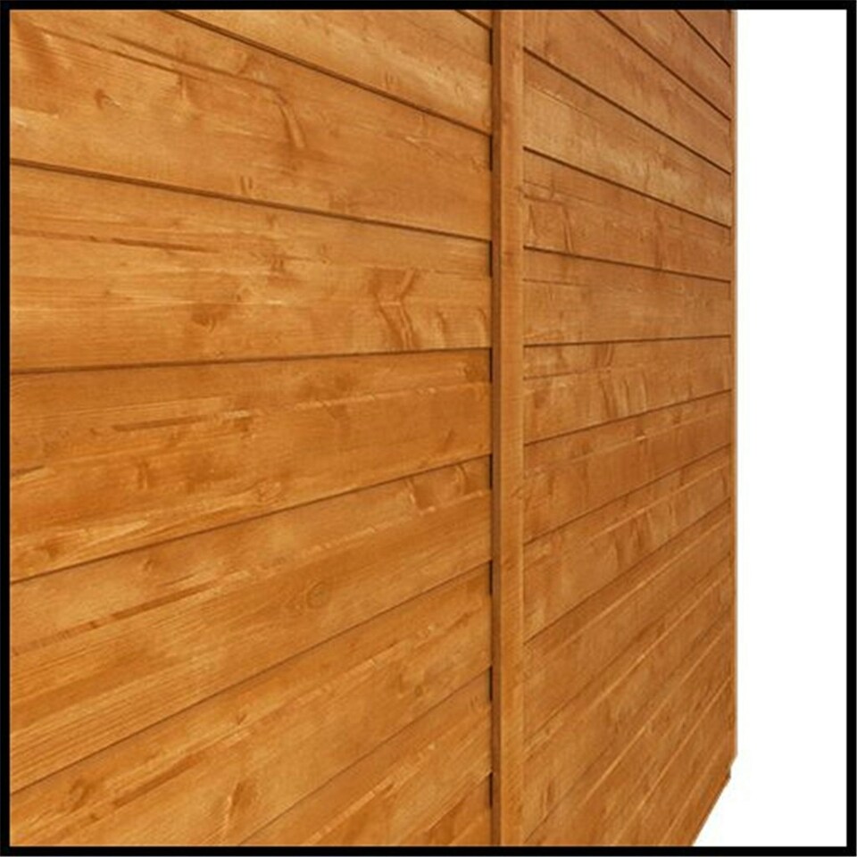image 1 of 6 x 3 (1.83m x 0.9m) Wooden Tongue and Groove PENT Bike Shed (12mm Tongue and Groove Floor and PENT Roof) (6ft x 3ft) (6x3)
