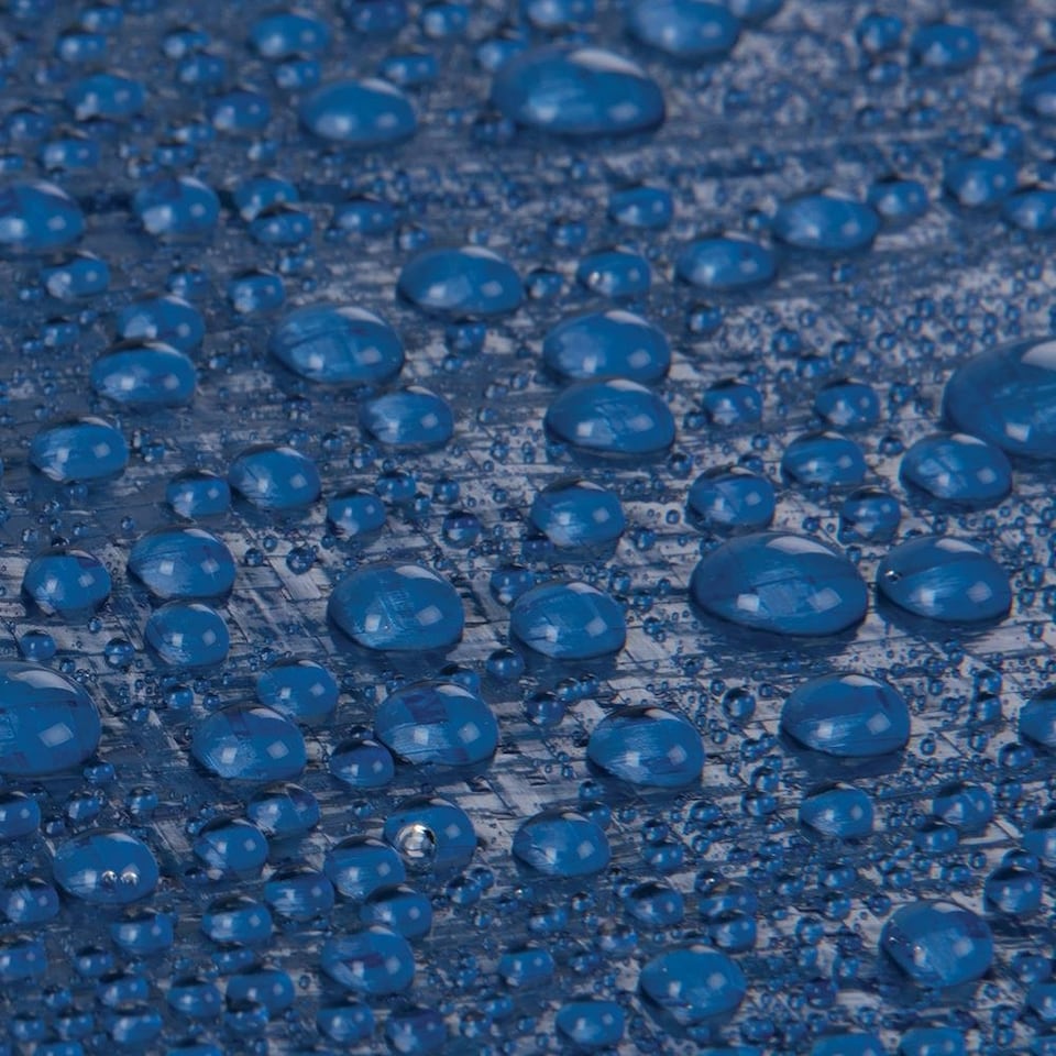 image 1 of Silverline - Tarpaulin - Cut 6.1 x 9m / Actual 5.85 x 8.9m Blue