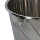 image 6 of 12L Stainless Steel Metal Bucket Pail Water Carrier Greenhouse Garden BBQ 2PK