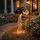image 6 of Solar Watering Can Stake Light with Cascading Warm White LED