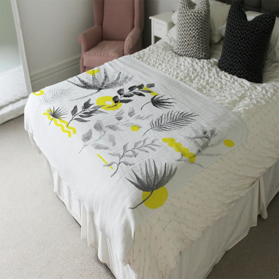 image 1 of Selection Of Leaves (Blanket)