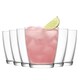 image 1 of LAV Vega Water Glasses - 340ml - Clear - Pack of 6 Clear