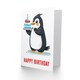 image 2 of Cute Holding Cake Bright Illustration Girl Daughter Son Birthday Card
