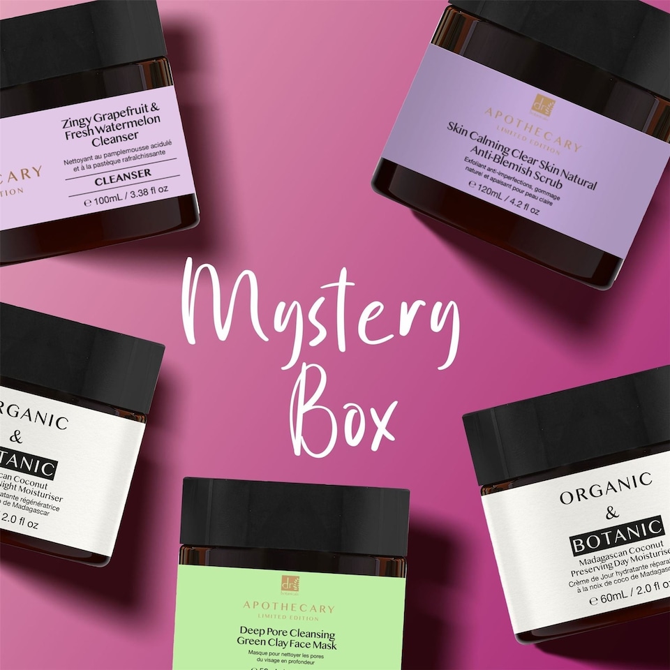 image 1 of Dr Botanicals Anti-Ageing Friendly Skincare & Beauty Mystery Box