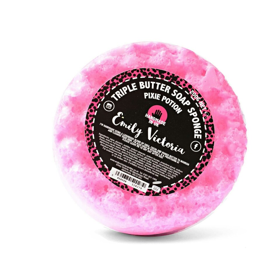 Triple Butter Soap Sponge - Pixie Potion