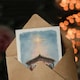 image 3 of Christmas Card Nativity Scene Glory To Newborn King Watercolour