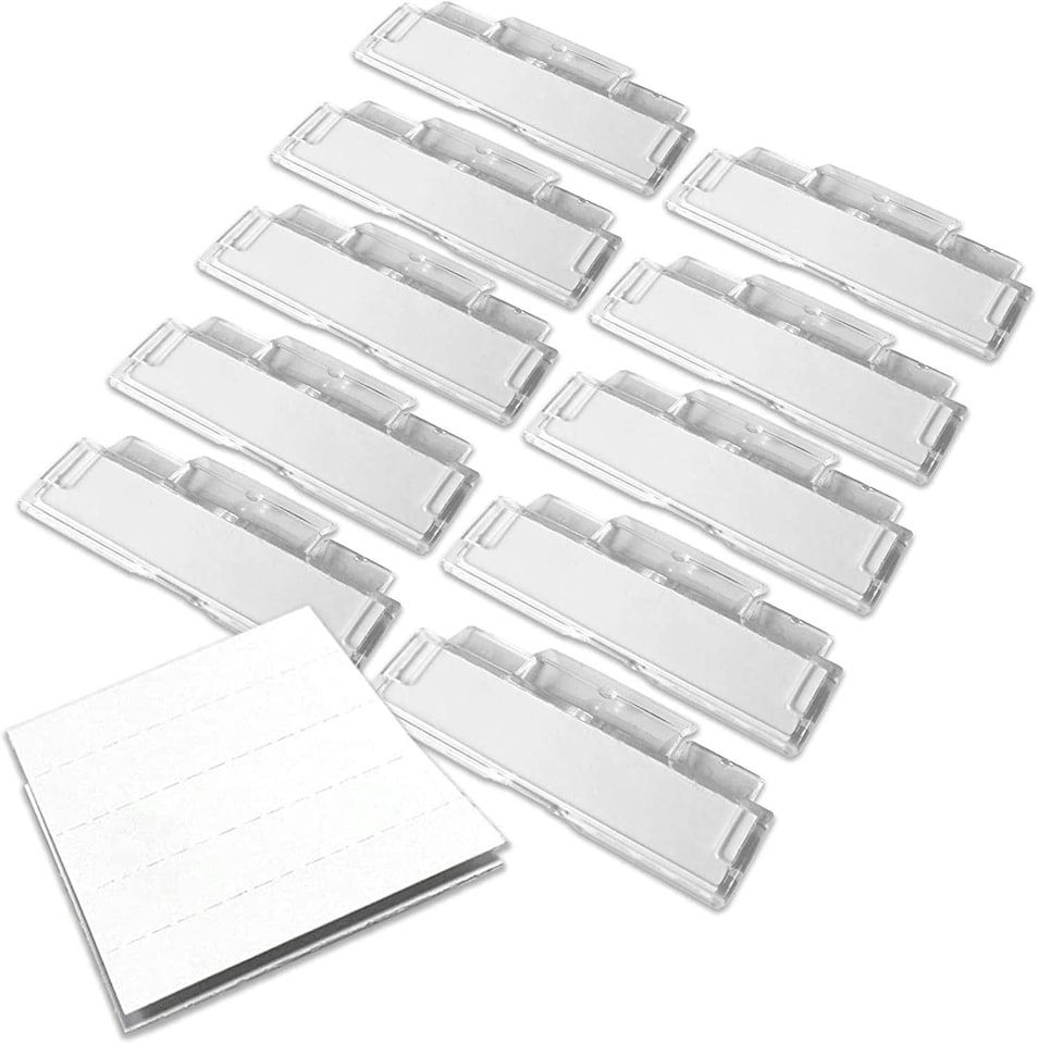 image 1 of Suspension File Tabs Clear (Pack of 50)
