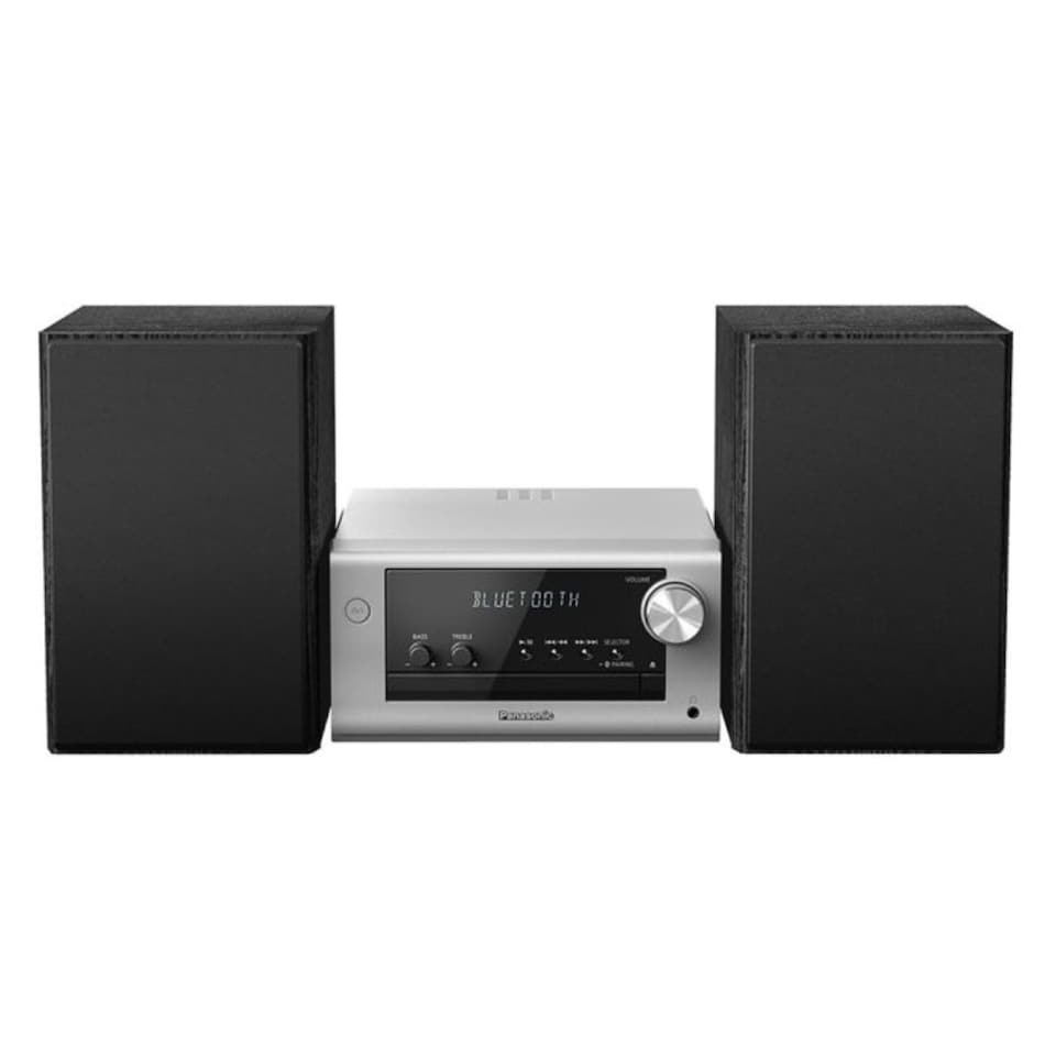 image 1 of Panasonic SC-PM702EB-S Micro System with CD Radio Bluetooth