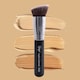 image 4 of Nanshy Angled Airbrush Makeup Brush Black