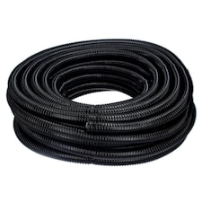 50mm Black Corrugated Flexible Pond Hose N/A | 15m