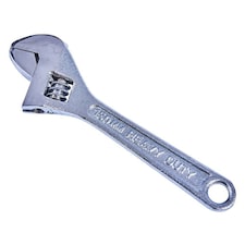 150mm (6") Adjustable wrench with 20mm (0.8") jaw opening - C1800