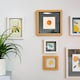 image 5 of Nicola Spring 8 x 8" Photo Frame - Light Wood/Black Mount - 3D Photo Frame Picture Frame Box Portrait Display Case (22.5 x 22.5cm)