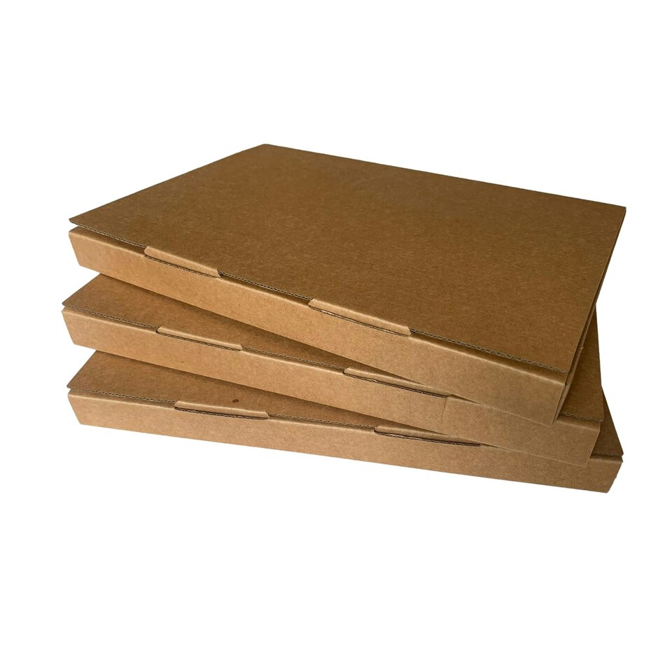 image 1 of Pack of 3 A4 Kraft Box Files 2.5cm Depth