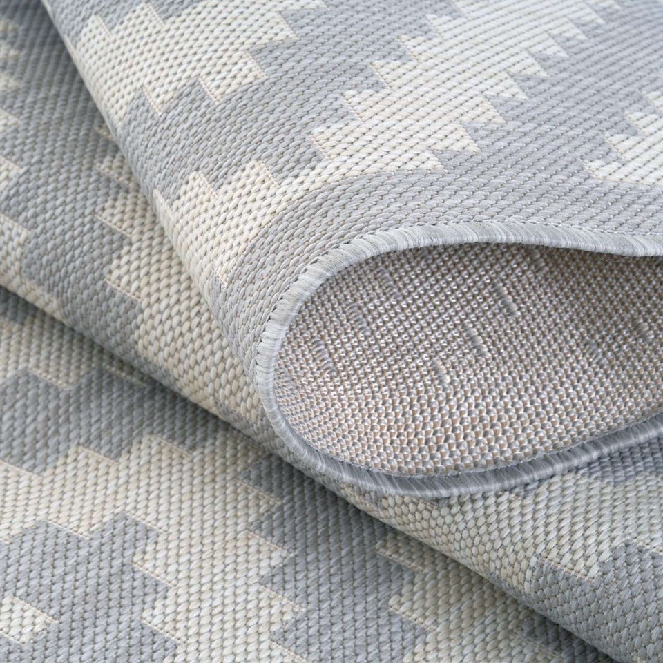 image 1 of The Rugs Outdoor Indoor Diamond Garden Patio Rug Weather Resistant Jet Washable | 100