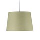 image 3 of Set of 2 Sage Green 28cm Tapered Cylinder Pendant or Lamp Shades Green