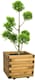 image 5 of Primrose Wooden Pine Raised Cube Planter Treated Pine & Responsibly Sourced 50cm