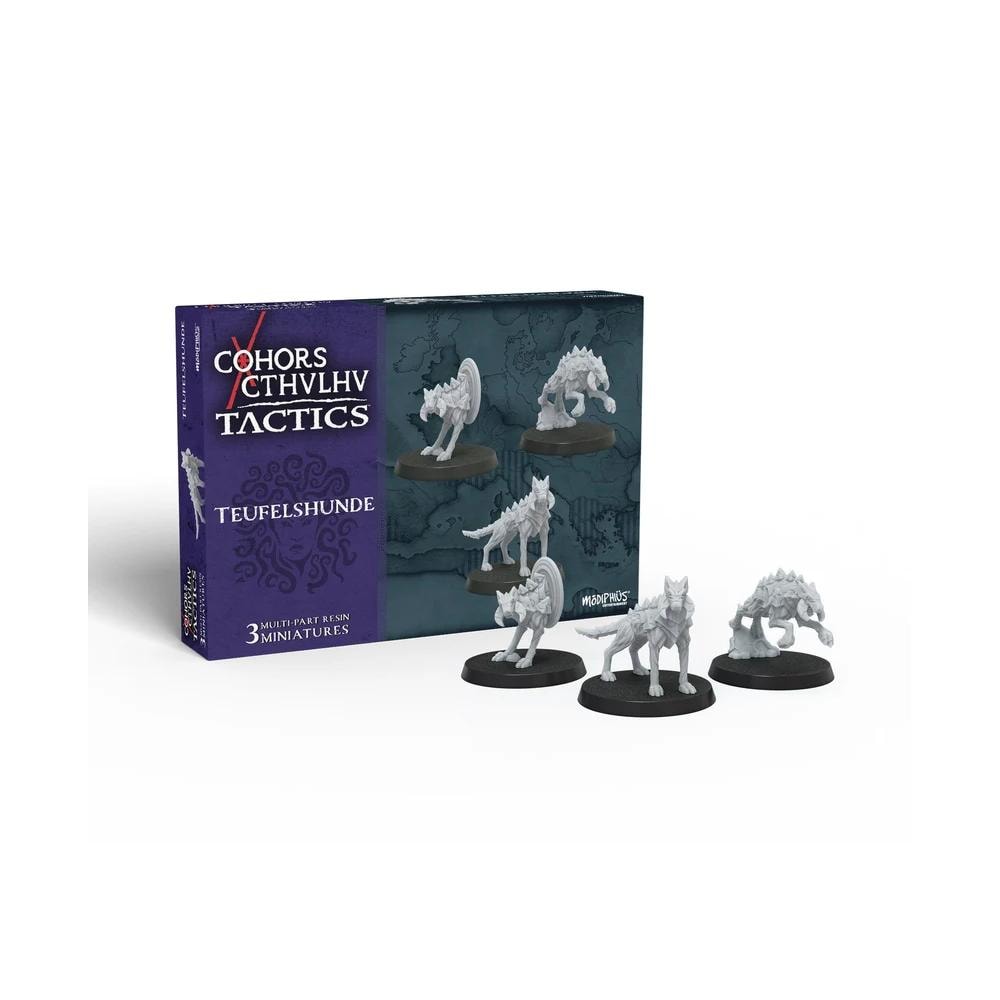 Cohors Cthulhu Tactics Miniatures - Teufelshunde - Brand New