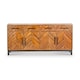 image 2 of Parquet Large 170 cm Sideboard - Mango Wood/Iron - L40 x W170 x H80 cm - PP Finish | Brown