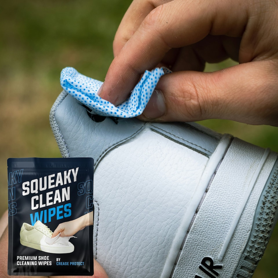 image 1 of Squeaky Clean Wipes - Premium Shoe Cleaning Wipes (1 pack / 12 pcs)