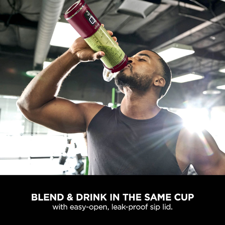 image 1 of Ninja Blast Cordless Portable Blender in Cranberry BC151UKCR | Red | Cranberry | 1