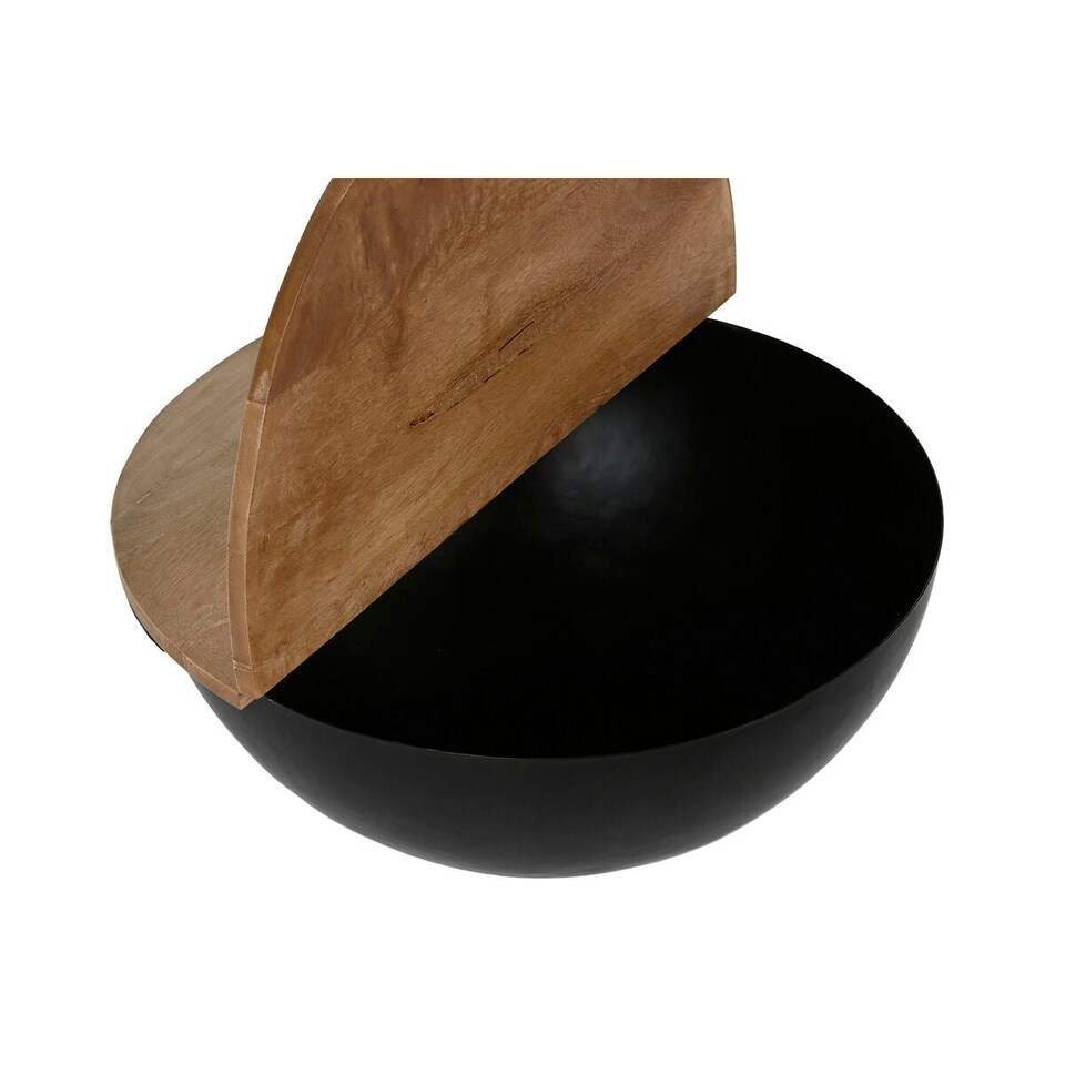 image 1 of Set of 2 tables Home ESPRIT Metal Mango wood 60 x 60 x 28 cm N/A