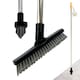 image 9 of Colour-Coded Angled Grout Brush with Handle 180° Swivel Tile & Corner Scrubber