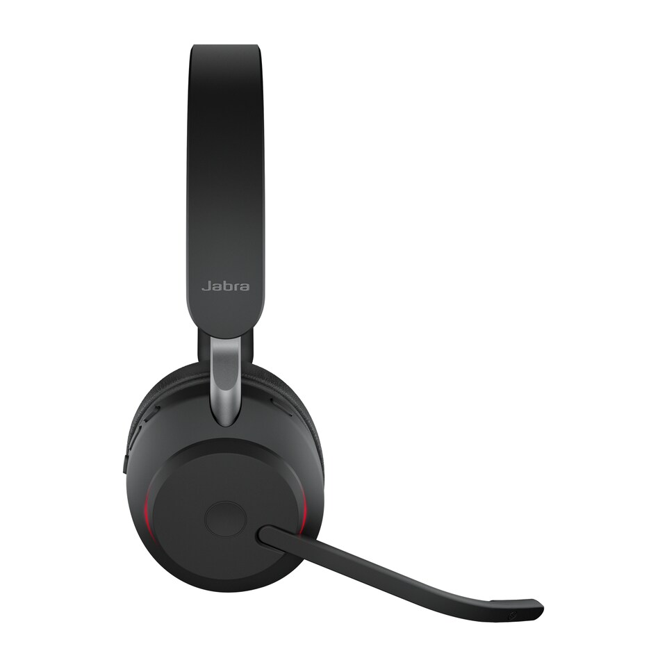 image 1 of Jabra Evolve2 65 USB-C Black UC Stereo, Wireless, Office/Call center, 20 - 20000 Hz, 176.4 g, Headset