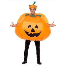 Inflatable Pumpkin Fancy Dress Halloween Costume Unisex Adult One Size