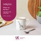 image 7 of Mikasa Giraffe Straight-Sided Porcelain Mug, 280ml | White