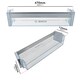 image 4 of Bosch Fridge Freezer Lower Door Bottle Shelf Rack KGN34X KGN36X KGN36Y KGN39X Clear