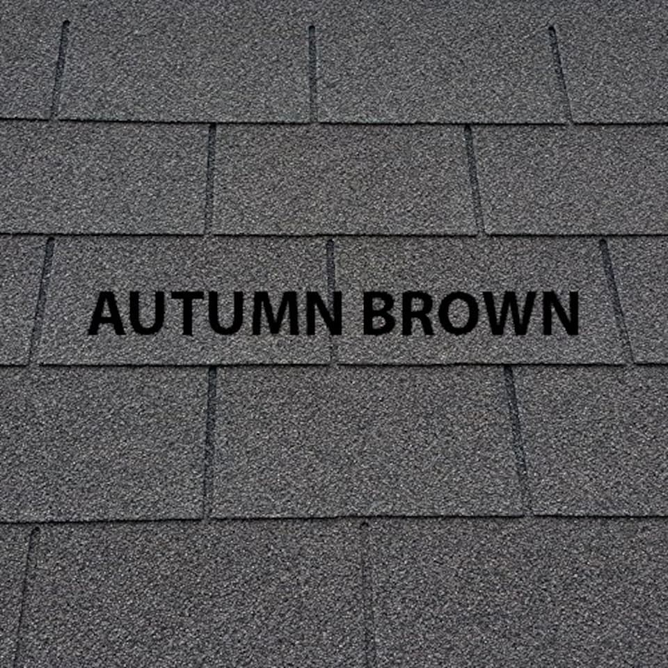 image 1 of Felt Shingle Roof Car Port 3 Post - Wood - L200 x W434 cm - Rustic Brown | Brown