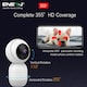 image 4 of ENER-J IPC1020 Black Indoor Security Camera System Wireless with Motion Sensor and Night Vision