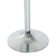 image 6 of HOMCOM Round Dining Table Bistro Pub Counter w/ Tempered Glass Top for Kitchen